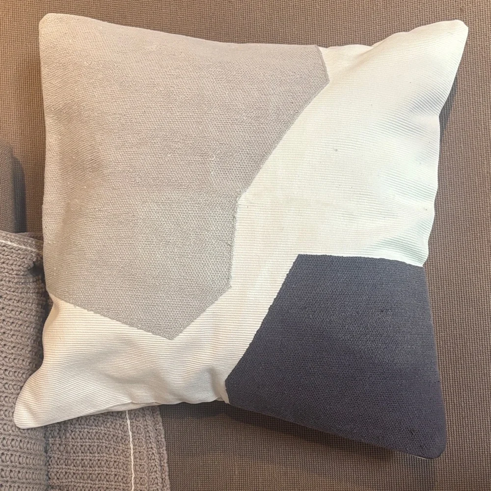 WEST ELM MODERN GEOMETRIC DECORATIVE ACCENT PILLOW COVER